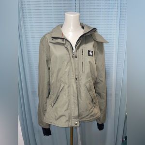 Carhartt for Women waterproof jacket with thermal lining- size medium